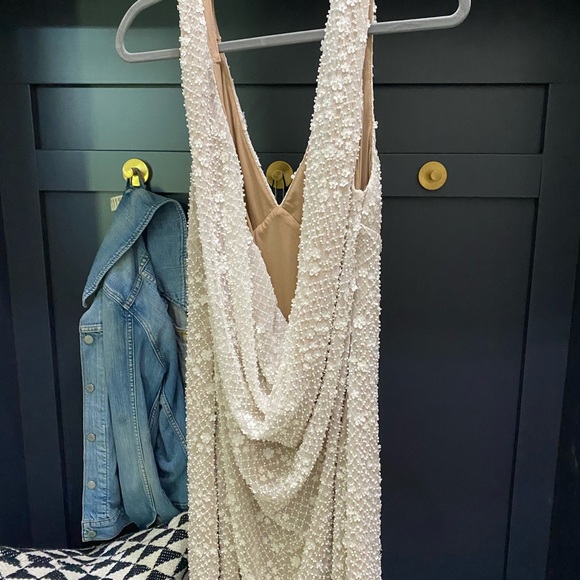 NWT Meshki Louanne Gradient Sequin Mini Dress - Picture 7 of 9